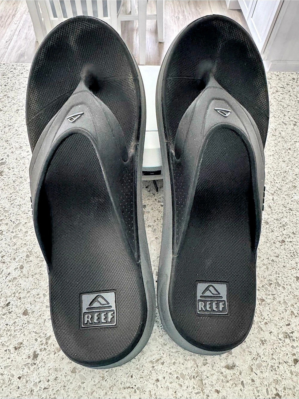 Reef Cushion Phantom Black Flip-Flops US 12